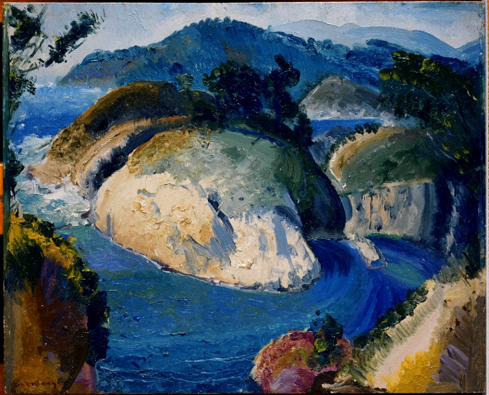 George Wesley Bellows - California Headlands - y1968-203 - Princeton University Art Museum