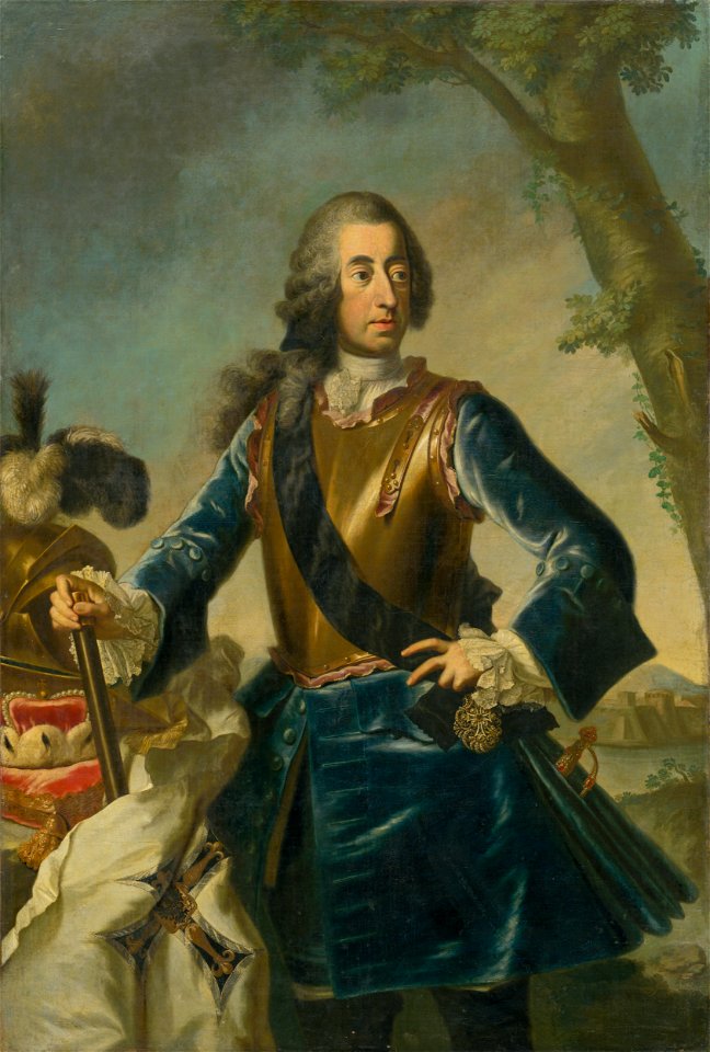 Georges Desmarées - Portrait of Cologne Prince-Elector Klement August (Portrait of a Prince) - O 94 - Slovak National Gallery