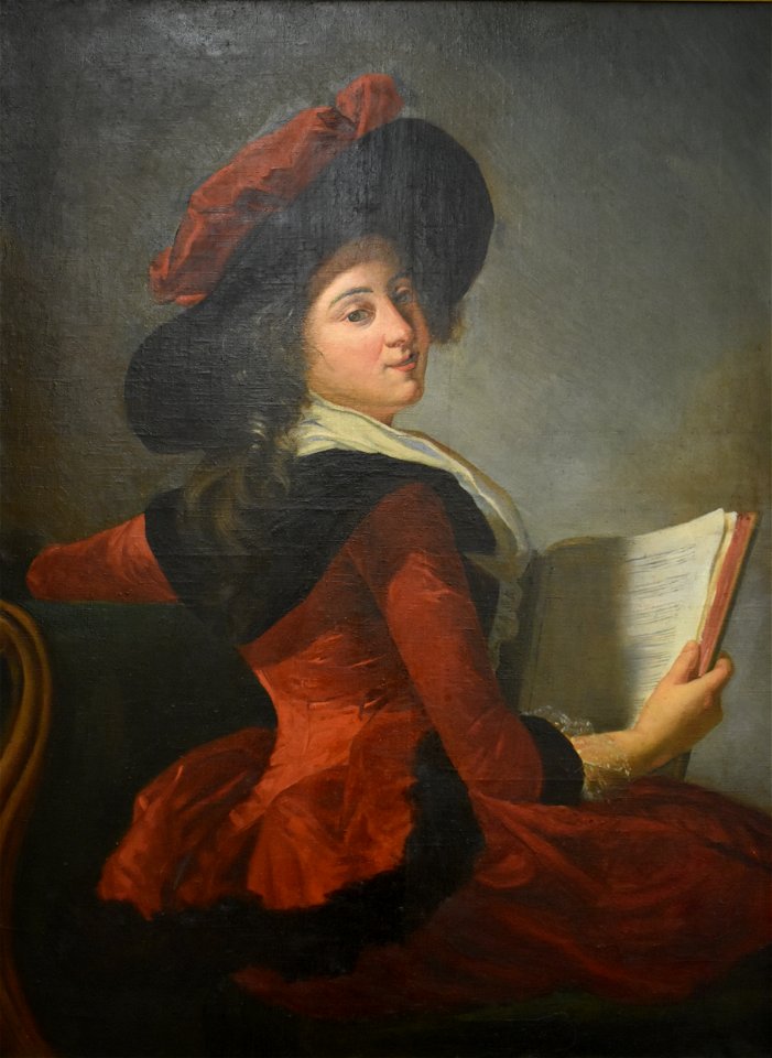 Georges Facieu - Portrait de la baronne de Crussol 02