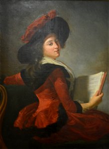 Georges Facieu - Portrait de la baronne de Crussol 02