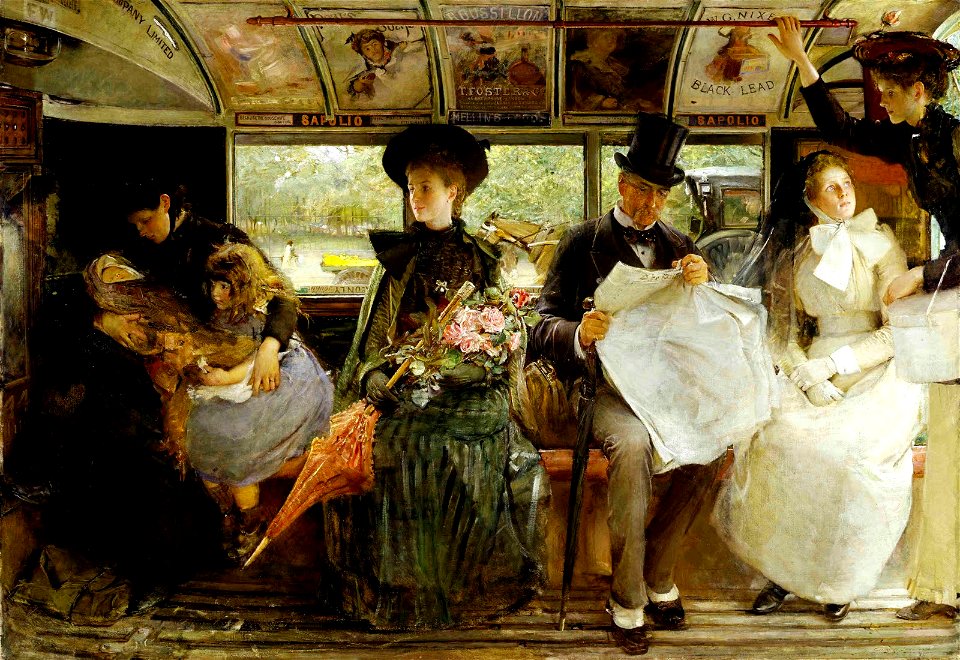 George William Joy - The Bayswater Omnibus