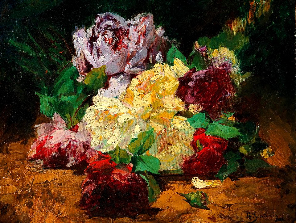 Georges Jeannin - Roses II