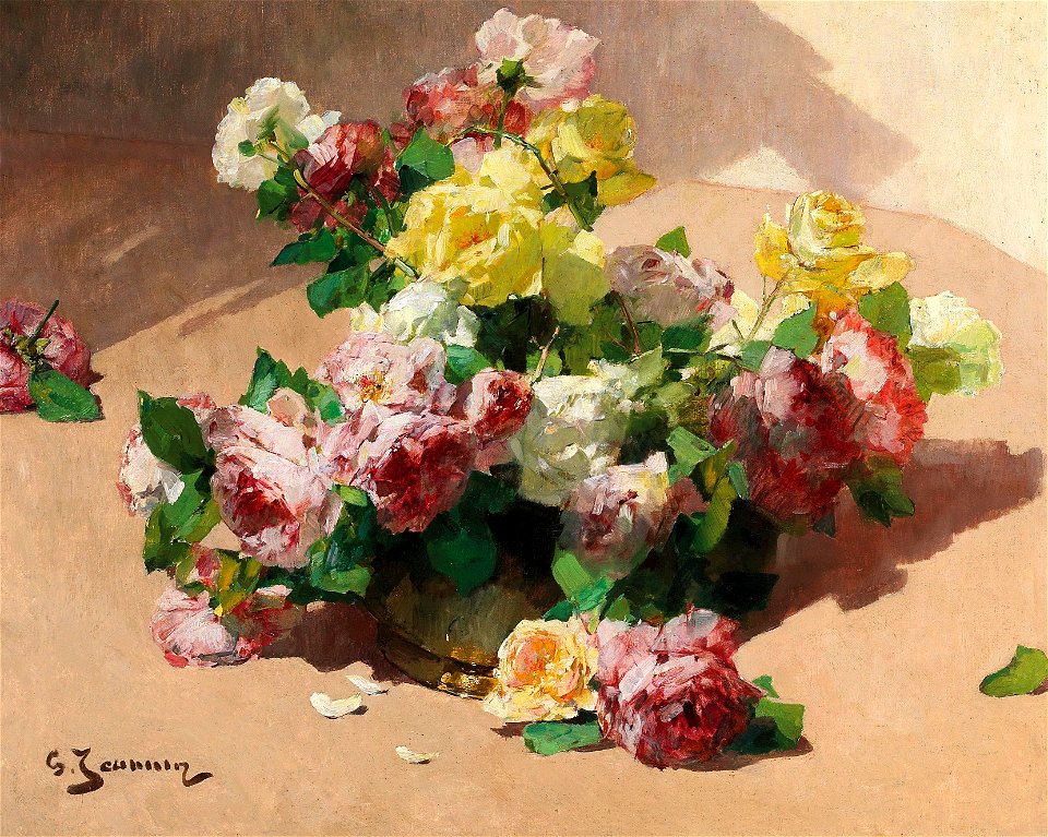 Georges Jeannin - Roses