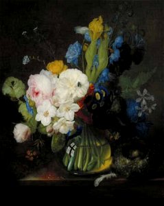 Georges Frédéric Ziesel - Stilleven met bloemen - St 46 - Museum Boijmans Van Beuningen