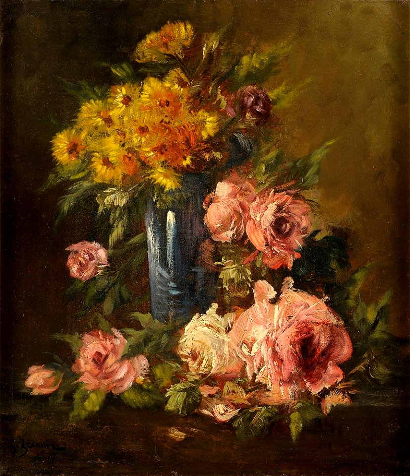 Georges Jeannin Blumenstilleben