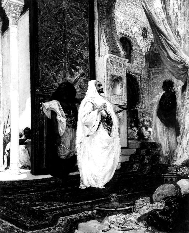 Georges Jules Victor Clairin - Entering the Harem - Walters 3782 (2)