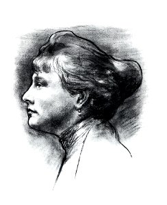 Georges Kars, Podobizna ženy z profilu, 1899, MNPL 560