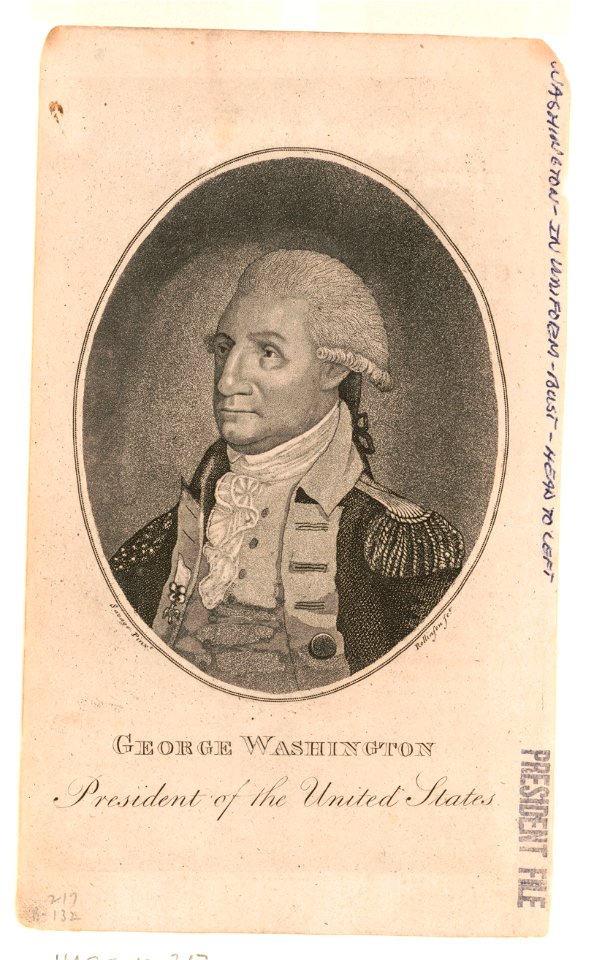 George Washington, president of the United States LCCN2003680804
