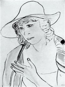 Georges Kars, Děvče na pláži, 1930