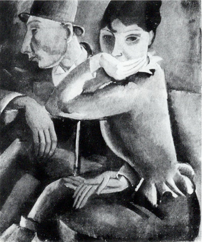 Georges Kars, V divadle, 1911