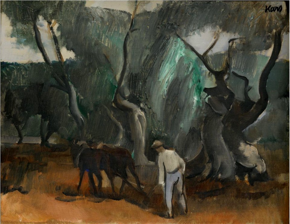 Georges Kars, Muž s koňmi (Orání)