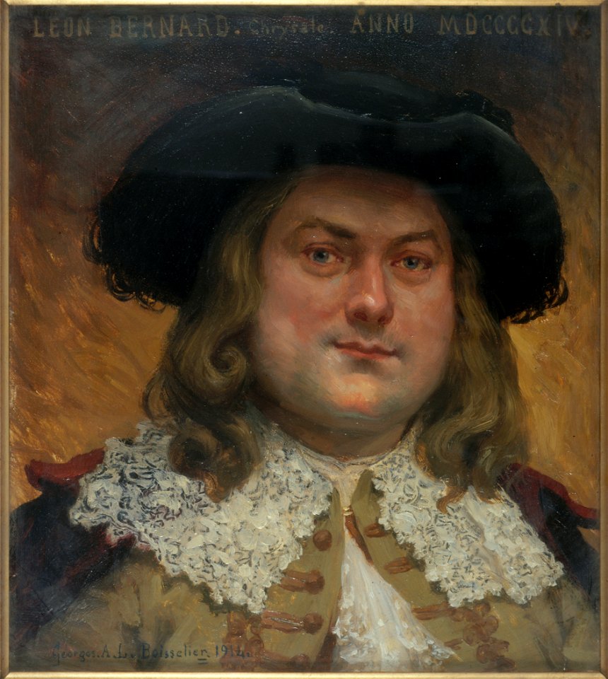 Georges Alexandre Lucien Boisselier - Portrait de Léon Bernard (1877-1935), sociétaire de la Comédie-Française, dans le rôle de Chrysale de L'École des femmes - P1199 - Musée Carnavalet