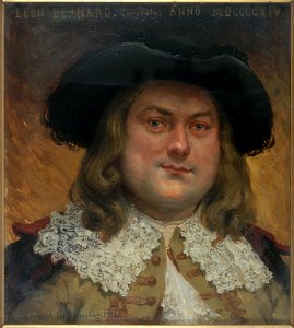 Georges Alexandre Lucien Boisselier - Portrait de Léon Bernard (1877-1935), sociétaire de la Comédie-Française, dans le rôle de Chrysale de L'École des femmes - P1199 - Musée Carnavalet