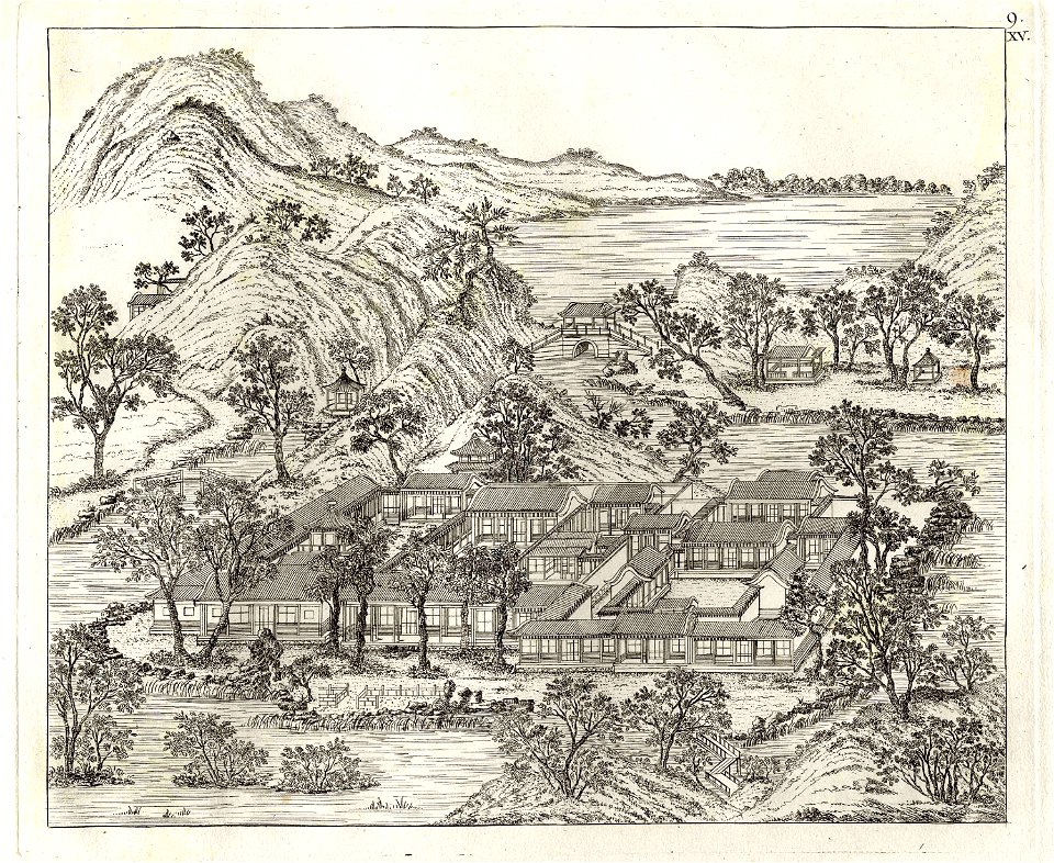 Georges Louis Le Rouge Jardins anglo-chinois G 0427 III Garten des Kaisers von China 1