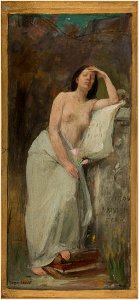 Georges Callot - Esquisse pour le salon des lettres de l'Hôtel de Ville de Paris , La philosophie - PPP3913 - Musée des Beaux-Arts de la ville de Paris