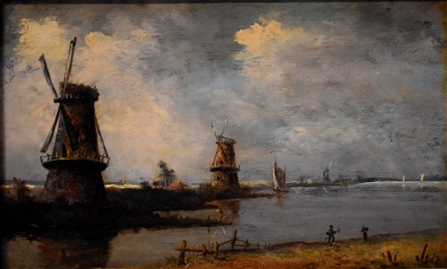 Georges Michel - Moulins à vent 02