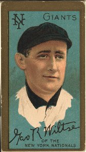 George Wiltse, New York Giants, baseball card portrait LCCN2008677386