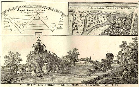Georges Louis Le Rouge Jardins anglo-chinois G 0427 III Bonnelles