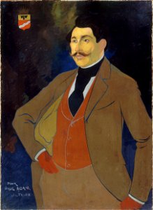 Georges de Feure - Portrait de Paul Adam (1862-1920), écrivain - P2444 - Musée Carnavalet. Free illustration for personal and commercial use.