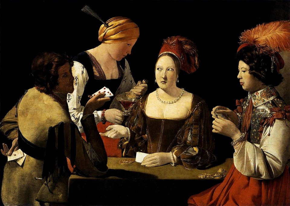 Georges de La Tour - Cheater with the Ace of Diamonds - WGA12334