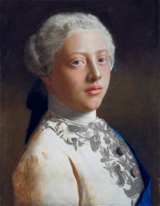 George, Prince of Wales (1738-1820), by Jean-Étienne Liotard. Free illustration for personal and commercial use.