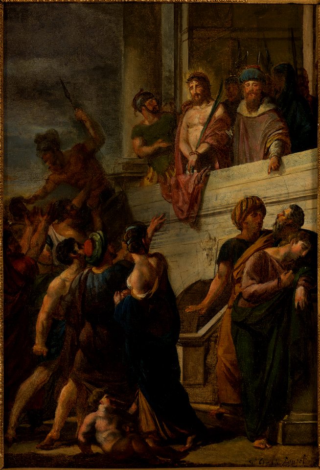 Georges Rouget - Esquisse pour l'église Saint Gervais Ecce Homo - PPP4770 - Musée des Beaux-Arts de la ville de Paris