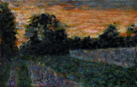 Georges Seurat - Couchant PC 20