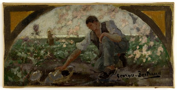 Georges Bertrand - Esquisse pour la salle à manger de l'Hôtel de Ville de Paris , Le chou - PPP3851 - Musée des Beaux-Arts de la ville de Paris