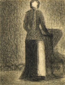 Georges Seurat - Nurse with a Child's Carriage - Google Art Project