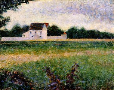 Georges Seurat - Paysage d'Île-de-France
