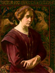 Georges Daniel de Monfreid - Anna Filiabella, portrait de la femme de l'artiste - PPP3073 - Musée des Beaux-Arts de la ville de Paris