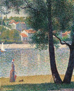 Georges Seurat - La Seine à Courbevoie
