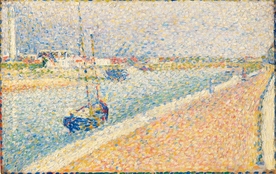 Georges Seurat - The Channel at Gravelines, Petit-Fort-Philippe PC 208