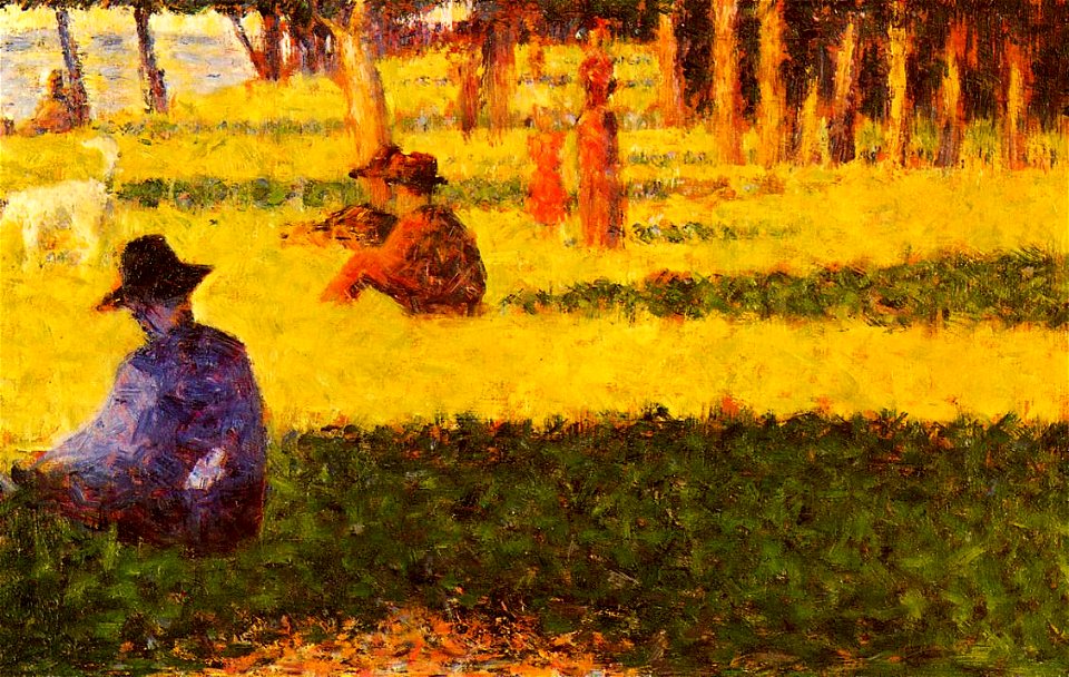 Georges Seurat - White Dog PC 121