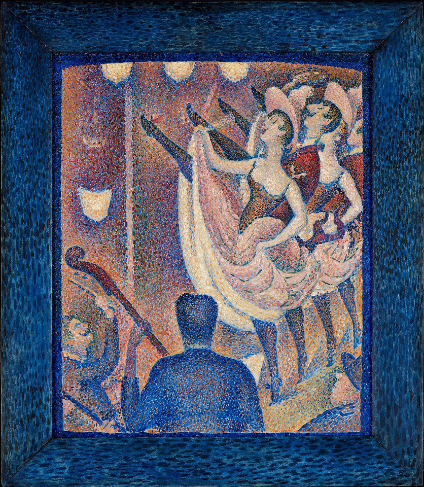 Georges Seurat - Étude pour Le Chahut (Study for Le Chahut) - 1943-10 - Albright–Knox Art Gallery