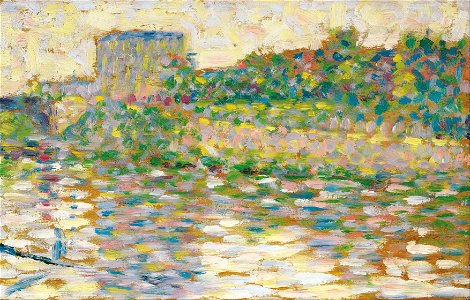 Georges Seurat - The Seine at Courbevoie - Google Art Project