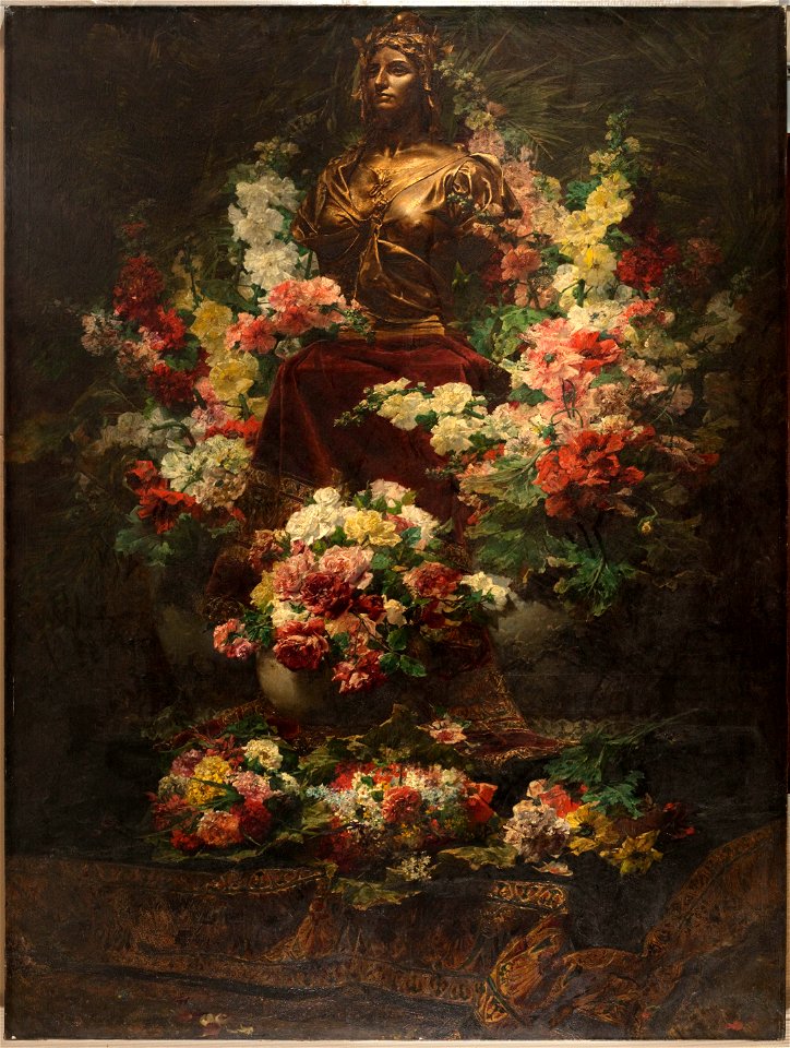 Georges Jeannin - Un jour de fête - PPP4862 - Musée des Beaux-Arts de la ville de Paris