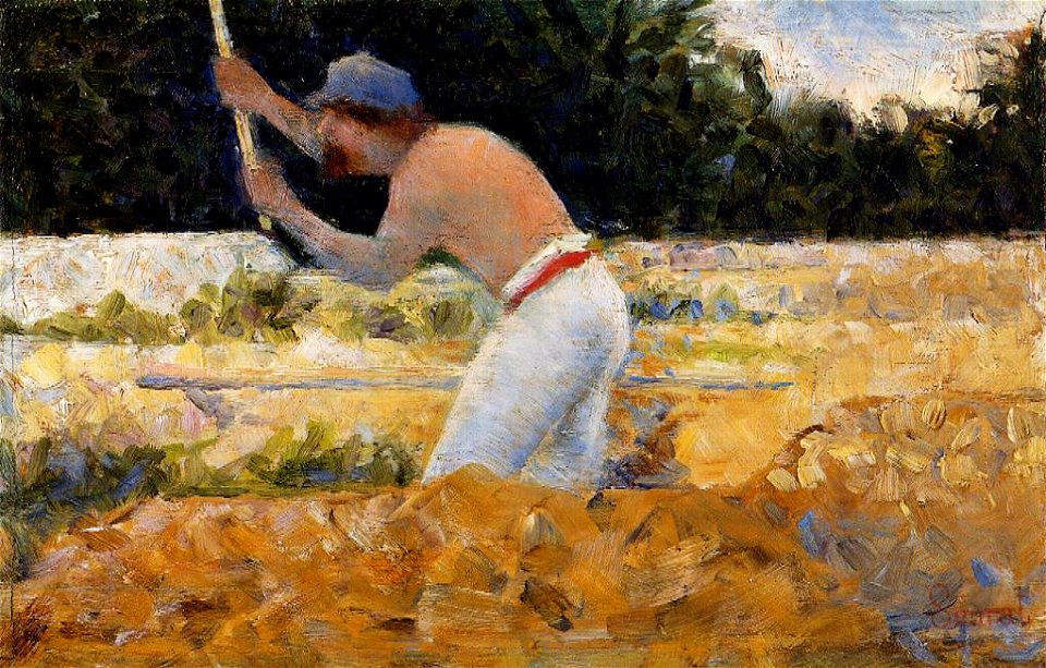Georges Seurat -The Stone Breaker PC 36