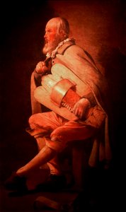 Georges de La Tour-Le Vielleur (2)