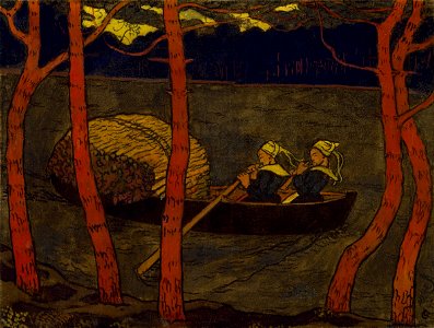 Georges Lacombe - Boatwomen in Brittany - Google Art Project