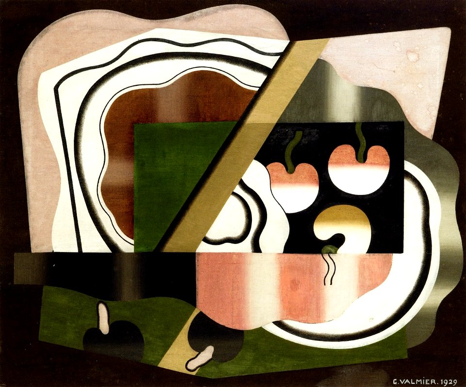 Georges Valmier still-life-with-fruit-1929