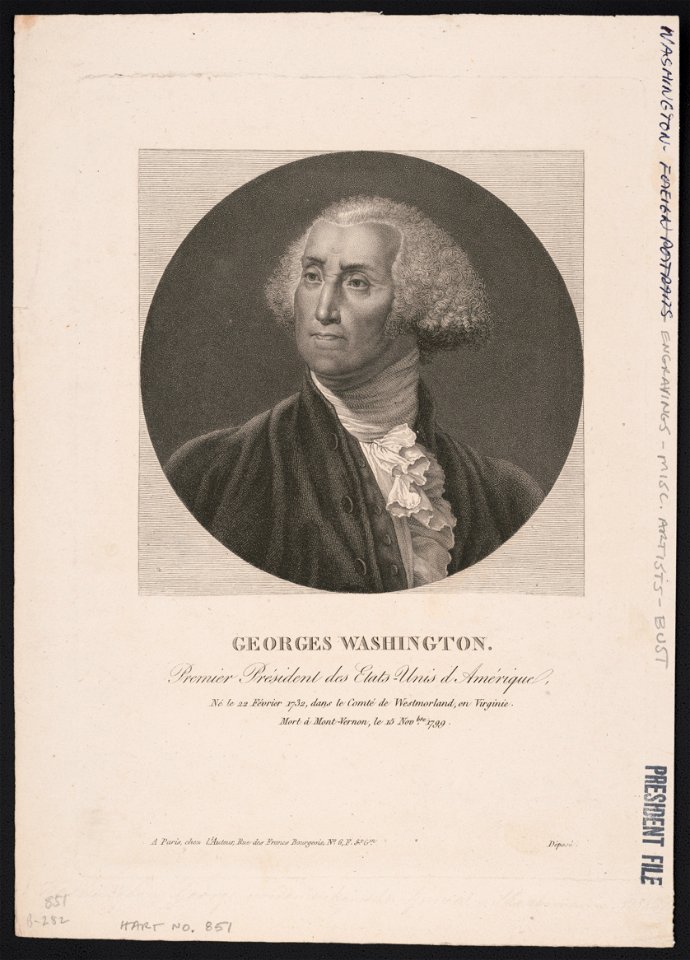 Georges Washington - premier président des Etats-Unis d Amérique LCCN2004666697