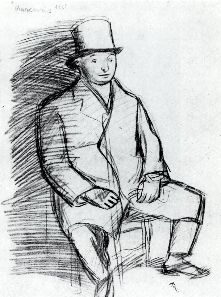 Georges Kars, Kubistický malíř Marcoussis, 1921