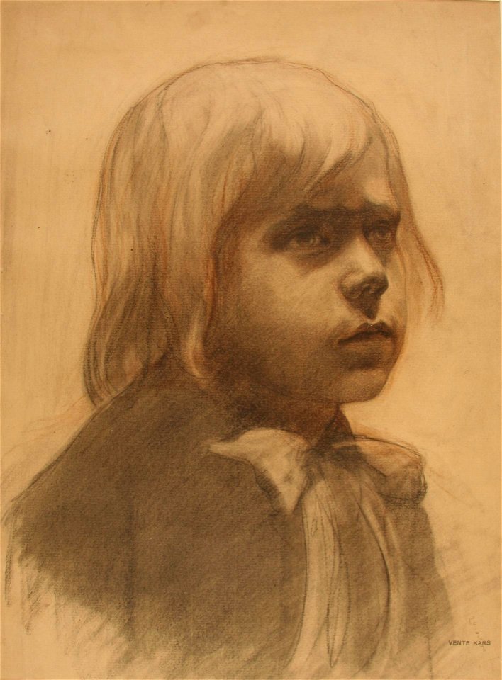 Georges Kars, Podobizna malého chlapce, 1900, MNPL 551