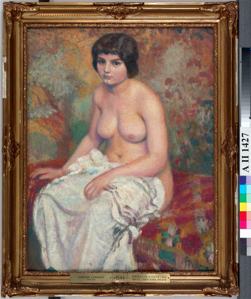Georges Lemmen - Alaston naismalli - A II 1427 - Finnish National Gallery