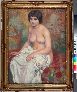 Georges Lemmen - Alaston naismalli - A II 1427 - Finnish National Gallery