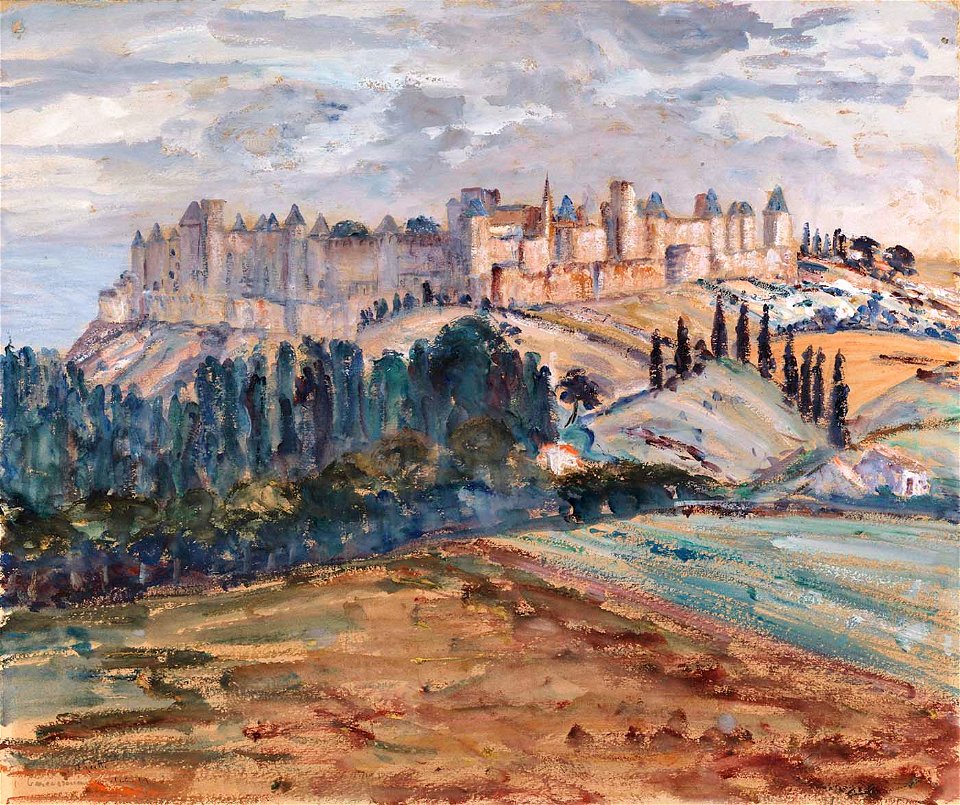 Georgette Agutte - Ancient Castle - 1915.11.2 - Smithsonian American Art Museum