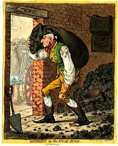 Georgey in the Coal-Hole. (BM 1868,0808.6900)