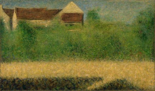 Georges Seurat - Houses and Garden PC 29