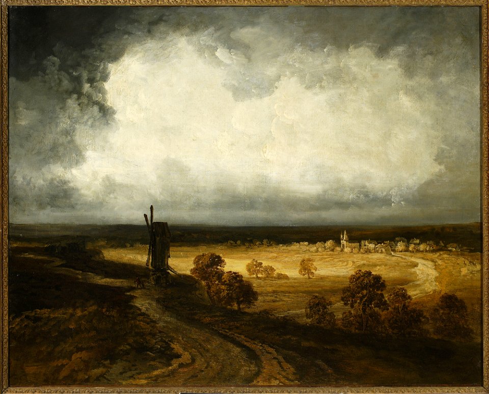 Georges Michel - Windmills at Montmartre - M.Ob.508 MNW - National Museum in Warsaw